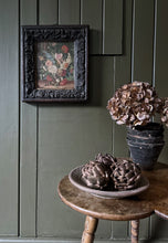 Load image into Gallery viewer, Antique Dutch school floral still life oil painting in decorative carved dark wooden antique frame