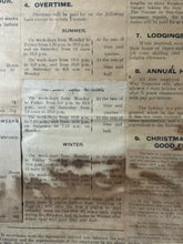 Load image into Gallery viewer, Antique Early 20th Century London & North Western Railway Service Poster 1913 framed