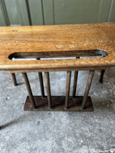 Load image into Gallery viewer, Mid 20th century modernist vintage nest of tables with integral magazine rack