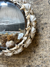 Load image into Gallery viewer, Turn of the Century antique sailors souvenir with hand sketched liner and shells