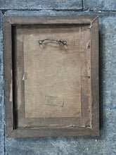 Load image into Gallery viewer, Early 20th century 1930's Vintage portrait oil painting of a male on board