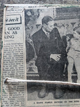 Load image into Gallery viewer, 1950's Mid 20th Century Mixed Media portrait painting of a woman seated