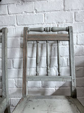 Load image into Gallery viewer, 18th Century Antique Gustavian Swedish grey original painted pair of spindle back chairs