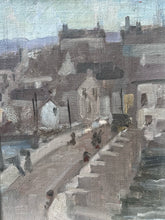 Load image into Gallery viewer, 19th century Impressionistic street scene oil on canvas panel by Alexander Garden Sinclair 1859-1930