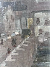 Load image into Gallery viewer, 19th century Impressionistic street scene oil on canvas panel by Alexander Garden Sinclair 1859-1930