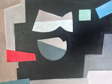 Load image into Gallery viewer, Abstract Jug oil painting on canvas Ben Nicholson St Ives Cornish school 