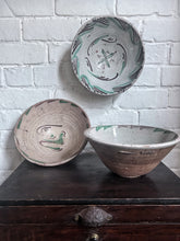 Load image into Gallery viewer, An antique 19th Century Spanish Teruel Tin glazed decorative ceramic bowl