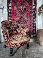 Load image into Gallery viewer, Antique 19th Century French Napoleon III tub armchair for reupholstery