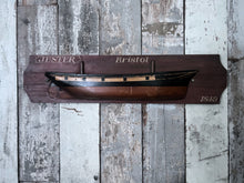 Load image into Gallery viewer, Antique Ship builders half hull model boat &quot;Jester&quot; 1849.