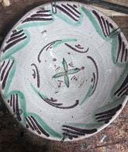 Load image into Gallery viewer, An antique 19th Century Spanish Teruel Tin glazed decorative ceramic bowl