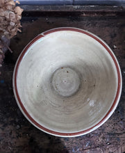 Load image into Gallery viewer, Antique 19th Century slipware terracotta dairy bowl Pancheon