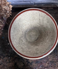 Load image into Gallery viewer, Antique 19th Century slipware terracotta dairy bowl Pancheon