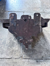 Load image into Gallery viewer, Antique English 19th Century mahogany hand carved wall bracket corbel with shelf