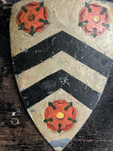 Load image into Gallery viewer, Antique Toleware New College Oxford University armorial shield