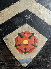 Load image into Gallery viewer, Antique Victorian Toleware New College Oxford University armorial shield
