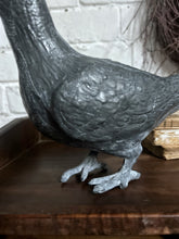 Load image into Gallery viewer, Vintage cast iron decorative pigeon indoor or outdoor garden ornament