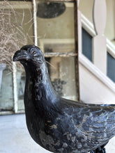 Load image into Gallery viewer, Antique cast iron decorative pigeon indoor or outdoor garden ornament