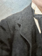 Load image into Gallery viewer, Antique late 19th Century Male portrait painting on card
