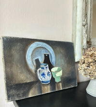 Load image into Gallery viewer, Vintage early 20th Century still life oil painting on canvas