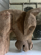 Load image into Gallery viewer, Antique wooden carved carousel rocking horses head