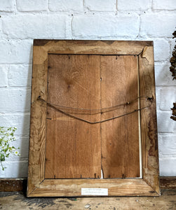 Antique 19th Century wood &  gesso gilt decorative frame