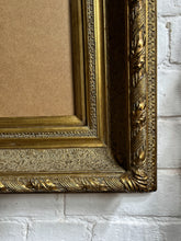 Load image into Gallery viewer, Antique ornate deep gilt picture frame