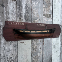Load image into Gallery viewer, Antique Ship builders half hull model boat &quot;Jester&quot; 1849.