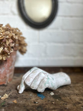 Load image into Gallery viewer, Artists study anatomical plaster hand sculpture cast
