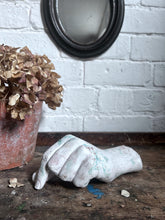 Load image into Gallery viewer, Artists study anatomical plaster hand sculpture cast