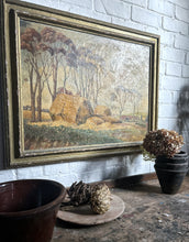 Load image into Gallery viewer, British school signed and dated 1941 landscape oil painting on canvas
