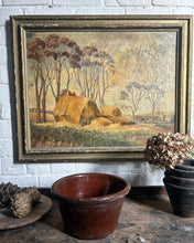 Load image into Gallery viewer, British school signed and dated 1941 landscape oil painting on canvas