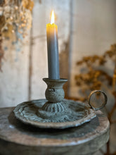 Load image into Gallery viewer, Decorative metal chamber candle holder