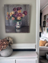 Load image into Gallery viewer, Early 20th Century Bloomsbury style still life oil painting on canvas