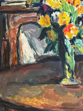 Load image into Gallery viewer, Early 20th century french still life floral oil painting