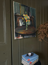 Load image into Gallery viewer, Early 20th century french still life floral oil painting 