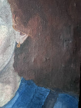 Load image into Gallery viewer, Early 20th century French Realism landgirl portrait oil painting on canvas