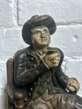 Load image into Gallery viewer, Early Victorian 19th Century Souter Johnnie cast iron doorstop