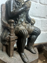Load image into Gallery viewer, Early Victorian 19th Century Souter Johnnie cast iron doorstop 