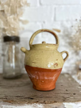 Load image into Gallery viewer, A French 19th Century antique half glazed terracotta gargoulette