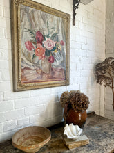 Load image into Gallery viewer, French Early 20th century 1920&#39;s floral still life large oil painting in decorative gilt frame