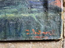 Load image into Gallery viewer, French Early 20th century antique still life oil painting on canvas with fruit