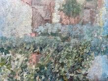 Load image into Gallery viewer, French vintage oil painting on board in the Impressionist style