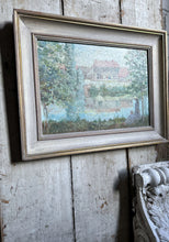Load image into Gallery viewer, French vintage oil painting on board in the Impressionist style