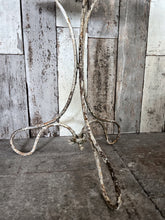 Load image into Gallery viewer, French antique gueridon metal garden bistro table art noveau style legs