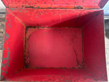 Load image into Gallery viewer, French pressed metal numbered dated 1902 deed storage box