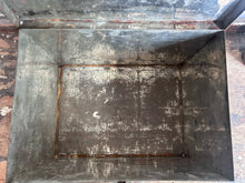 Load image into Gallery viewer, French pressed metal dated numbered 1911 deed storage box