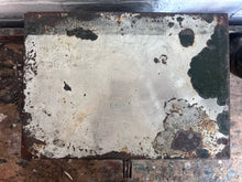 Load image into Gallery viewer, French pressed metal dated numbered 1911 deed storage box