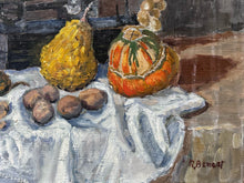 Load image into Gallery viewer, French vintage Mid century still life oil painting on canvas