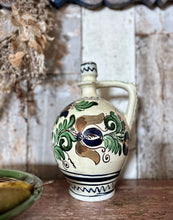 Load image into Gallery viewer, French 19th Century antique hand painted glazed pottery jug