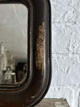 Load image into Gallery viewer, French antique 19th century mirror foxed glass wooden frame